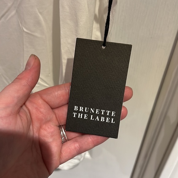 Brunette the label Heart Printed Cotton T-shirt brand new - Picture 6 of 6